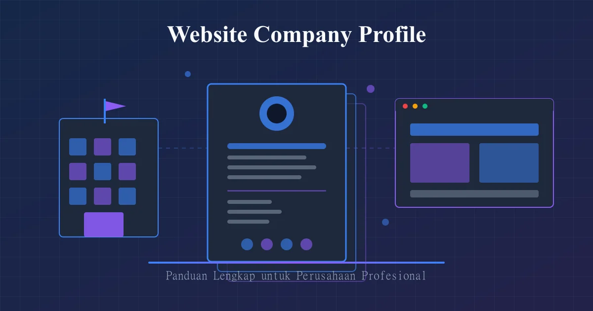 Cover artikel Website Company Profile: Panduan Lengkap untuk Perusahaan Profesional 2026